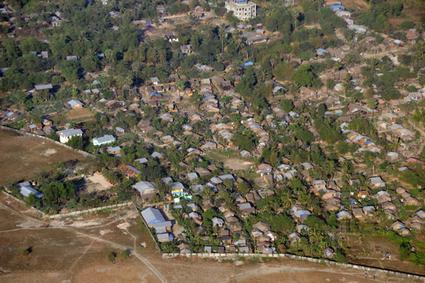 Northern suburbs of Yangon, Myanmar (Burma)