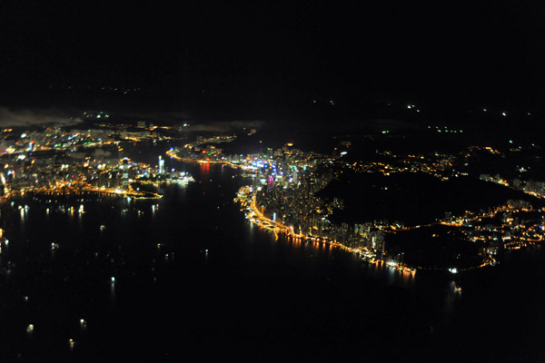 Hong Kong at night