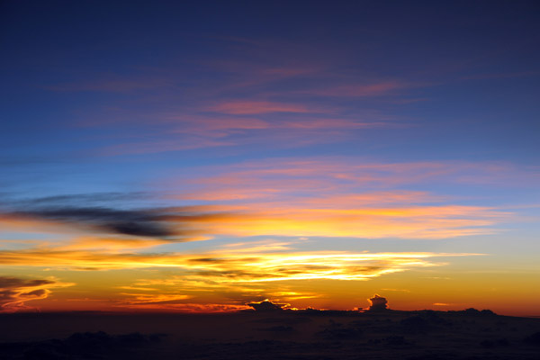 Dawn over Southeast Asia