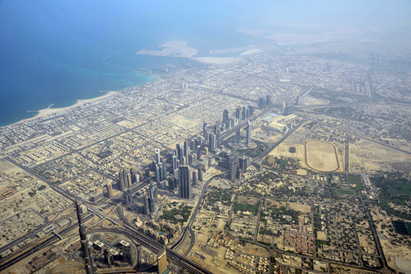 Sheikh Zayed Road & Burj Khalifa