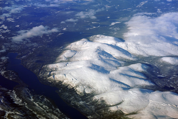 Murmansk Oblast, Russia - October snow