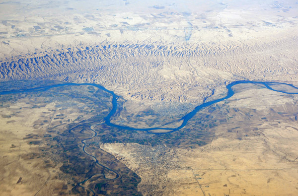 Shakyk, Iraq, on the Tigris west of Kirkuk