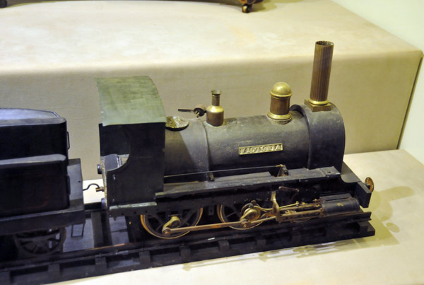 Model of a steam train, a gift from Queen Victoria to Kong Mongkut in 1855