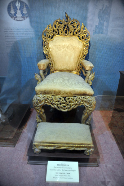 Throne from Warophai Piman Hall, Bang Pa-In Palace