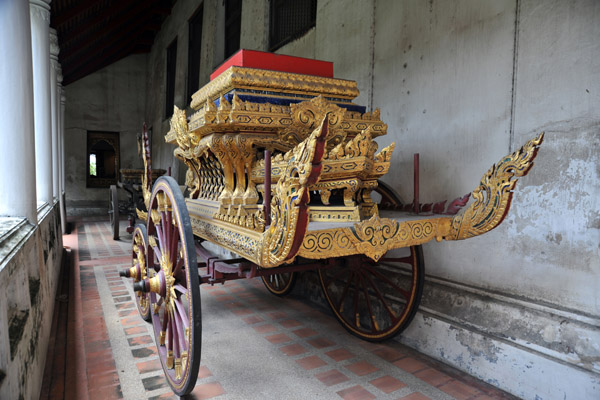 Funeral chariot from the reign of Rama VI to carry the urn of his sister in 1924