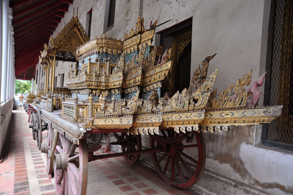 Cremation chariot, National Museum, Bangkok