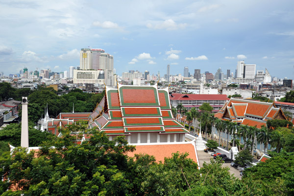 The main compound with the Vihara of Wat Saket