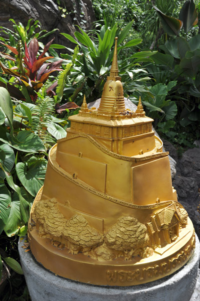 Model of the Golden Mount, Wat Saket