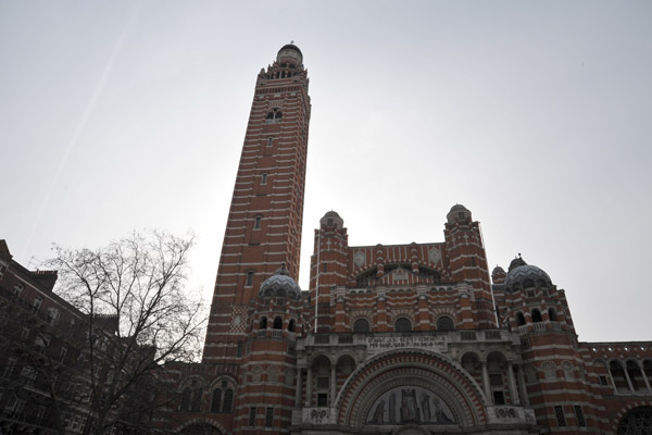 Westminster Cathedral - not to be confused with the more famous Westminster Abbey