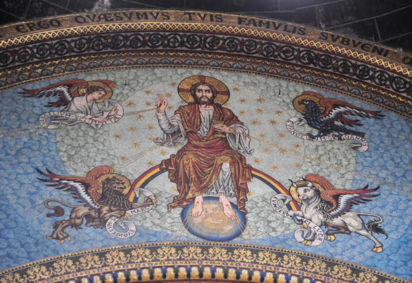 Mosaic over the High Altar - Westminster Cathedral