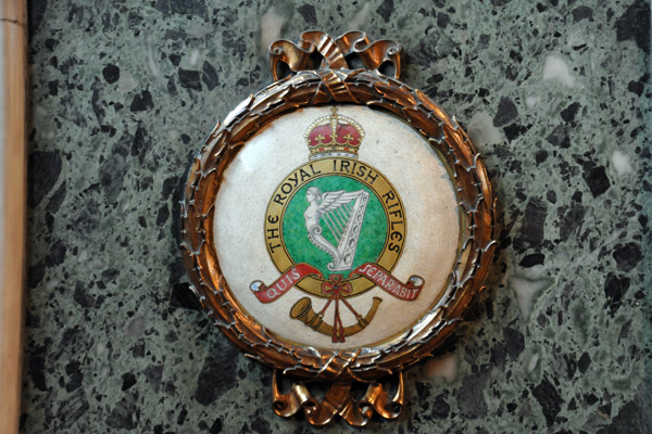 Badges of Irish Regiments from WWI - the Royal Irish Rifles
