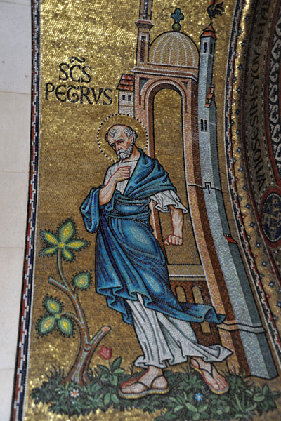 Mosaic of St. Peter, Westminster Cathedral