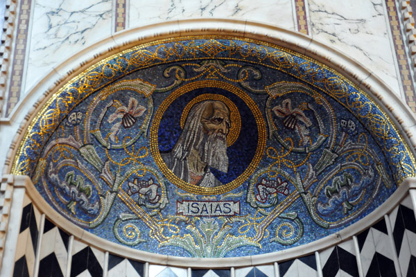 The Lady Chapel - Mosaic of Isaias