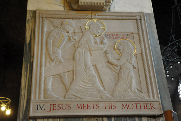Westminster Cathedral Stations of the Cross - IV. Jesus Meets His Mother