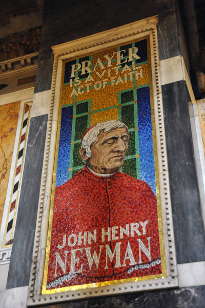 Mosaic - Prayer is a vital act of Faith, John Henry Newman
