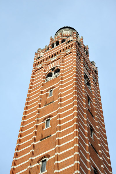 Striped brick and stone of Westminster Cathedral