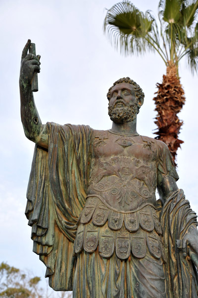 Septimus Severus, born in Leptis Magna, 145 AD