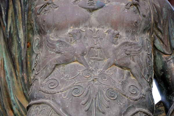 Detail of the armor of Emperor Septimus Severus