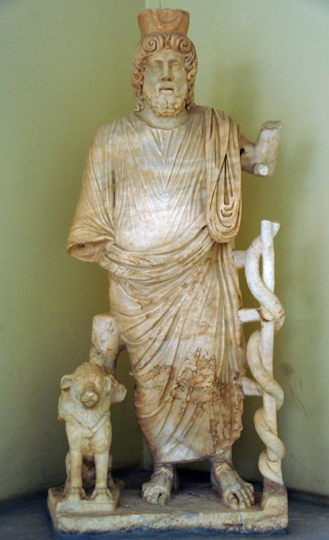 Serapis-Asclepius, Severan age