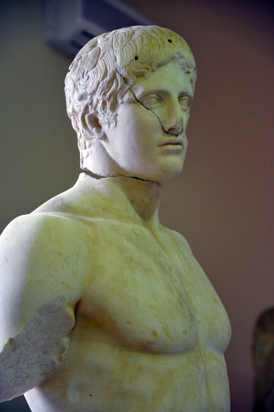 Doryphoros, Roman copy of the Greek original by Polykleitos