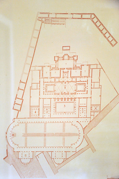 Floorplan of the Hadrianic Baths, Leptis Magna