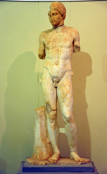 Statue from the Roman Theatre of Leptis Magna