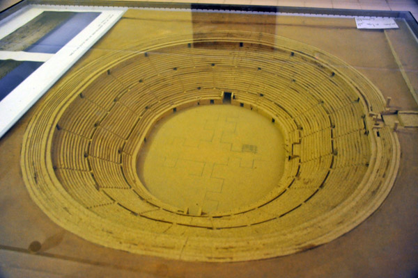 Model of the Roman Amphitheater, Leptis Magna