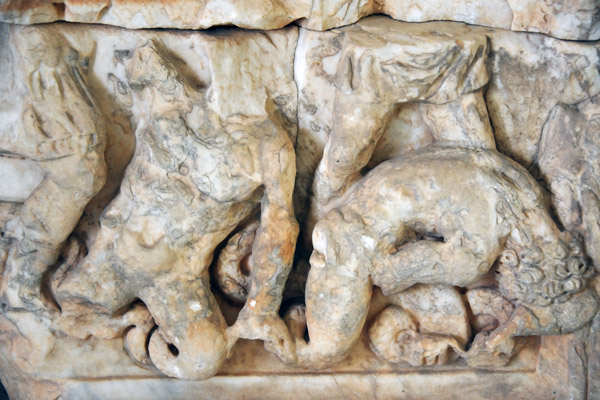 Relief from the Severan Basilica, Leptis Magna