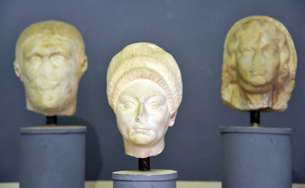 Portrait busts, Leptis Magna