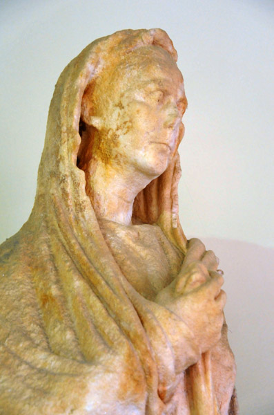 Draped female with portrait-head, early 2nd. C. AD