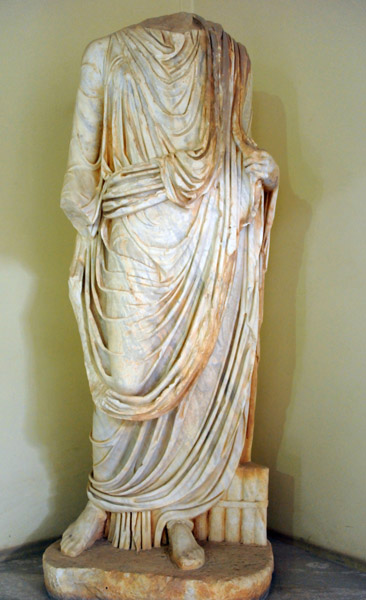 Togate statue from Severan Forum, late 2nd-early 3rd C. AD