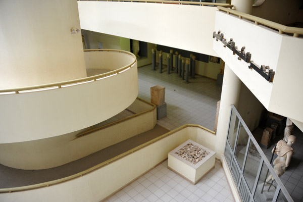 Spiral ramp of the Leptis Magna Museum