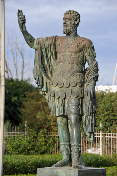 Bronze statue of Emperor Septimus Severus