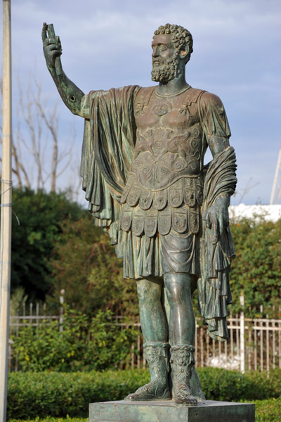 Bronze statue of Emperor Septimus Severus