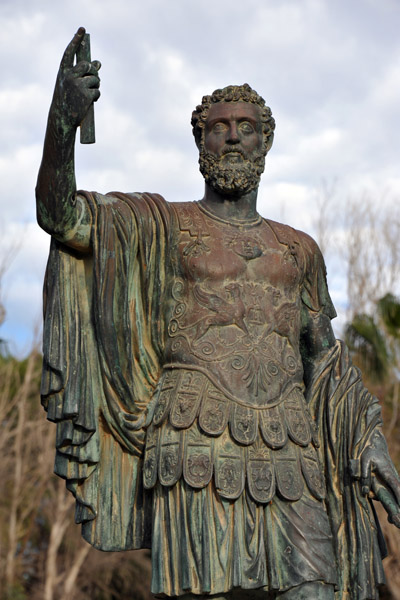 Bronze statue of Emperor Septimus Severus