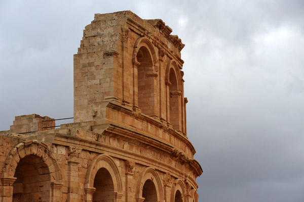 Restoration of the Roman Theater of Sabratha took place in the 1920s