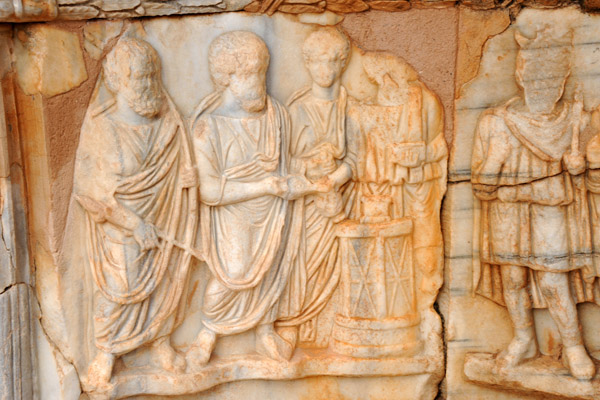 Detail of the Meeting of Rome and Sabratha