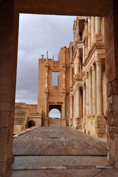 Exit Stage Right, Sabratha Theater