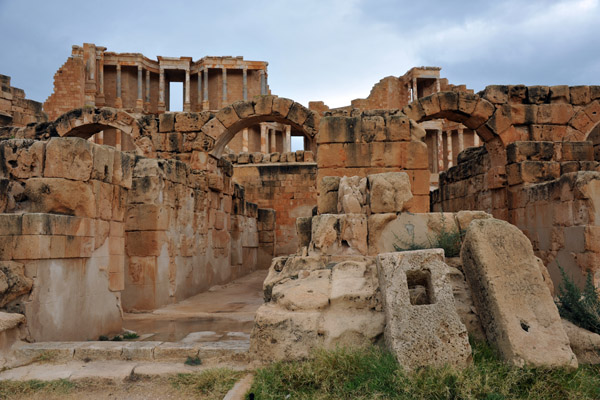 Theater of Sabratha from the south side