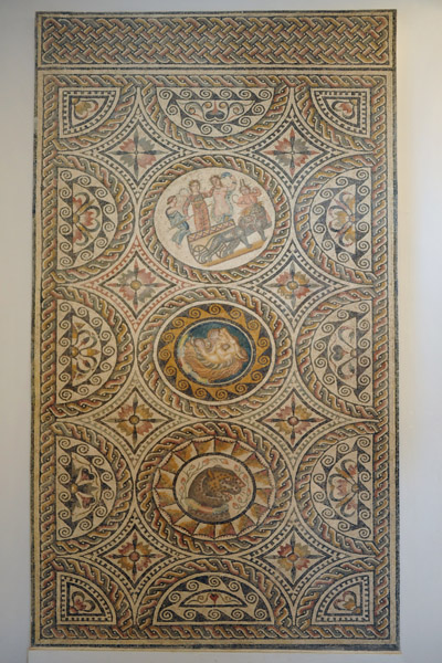 A very impressive Roman mosaic from the House of Liber Pater
