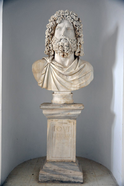 Bust of Jupiter (Zeus), IOVI AFRICANVS