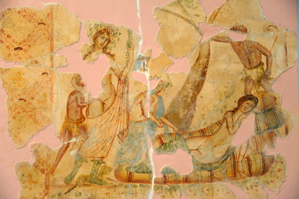 Fresco - Roman Museum, Sabratha