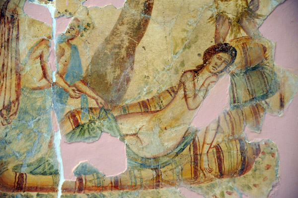Fresco detail - Roman Museum