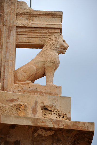 Lion guardian, Mausoleum of Bes