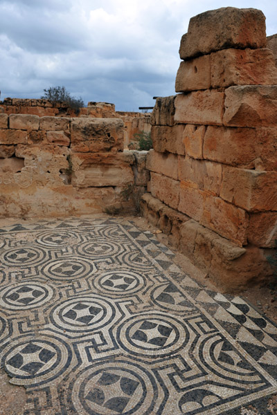 Roman mosaic floor, Sabratha