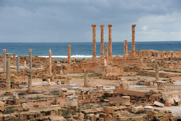 Sabratha was established by the Phoenicians around 500 BC