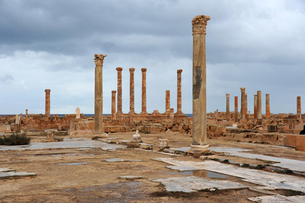 The Southern Temple of Sabratha, dedicated to an unknown divinity