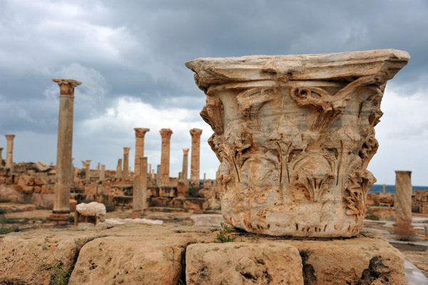 A capital which has lost its column, Sabratha