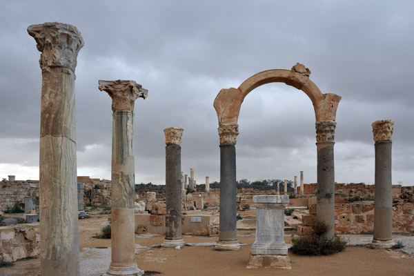 Archway of the 4th Century Curia, Sabratha