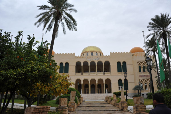 After the overthrow of the Libyan monarchy in 1969, this became the Palace of the People & National Library